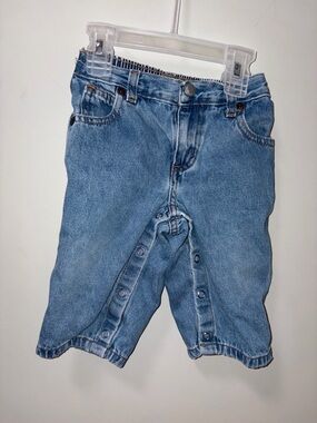 Old Navy Baby Vintage Snap Jeans 2002 Boys 6-12 M
